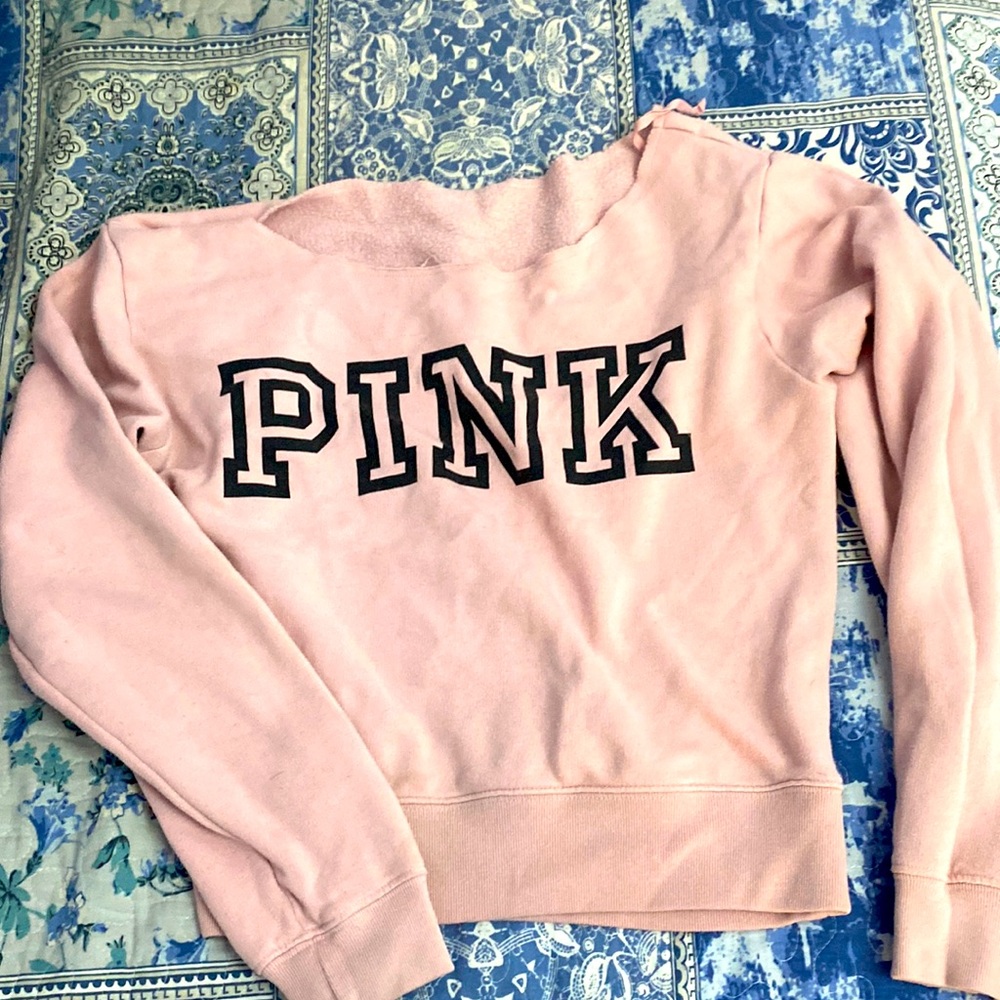 Pink hoodie